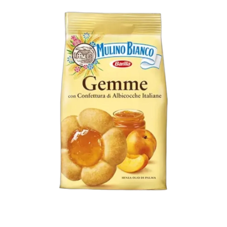 Ciastka kruche z konfiturą morelową Gemme Mulino Bianco 200g - widok szczegółowy 2
