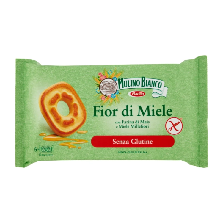 Ciasteczka bez glutenu Fior di Miele Mulino Bianco x 6 250 g - widok szczegółowy 2