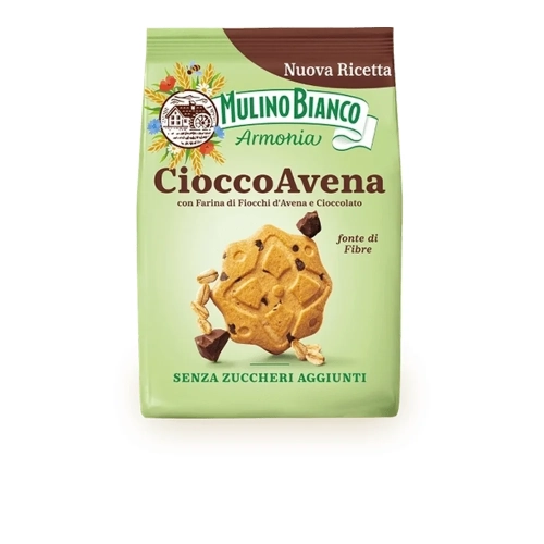 Ciastka kruche  z kawałkami czekolady Mulino Bianco CIOCCOAVENA 270G - widok szczegółowy 2