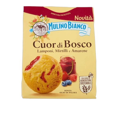 Ciastka z nadzieniem z owoców leśnych Cuor di Bosco Mulino Bianco 300g - widok szczegółowy 2