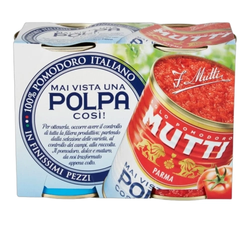 Pulpa pomidorowa MUTTI 2x400g - widok szczegółowy 2