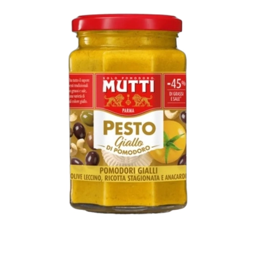Pesto z żółtych pomidorów Pesto Giallo Mutti 180g - widok szczegółowy 2