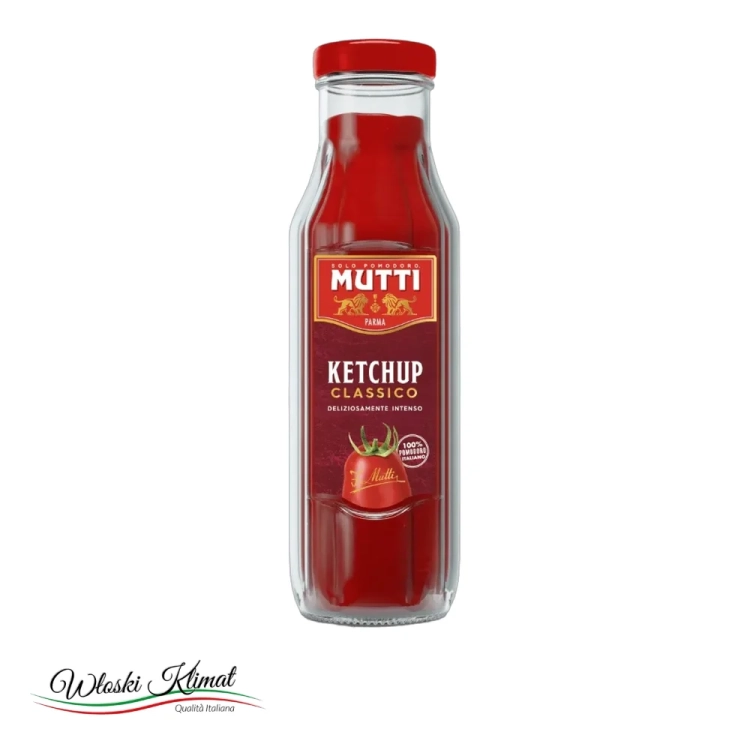Ketchup Salsa MUTTI 300 g - widok z przodu / opakowanie