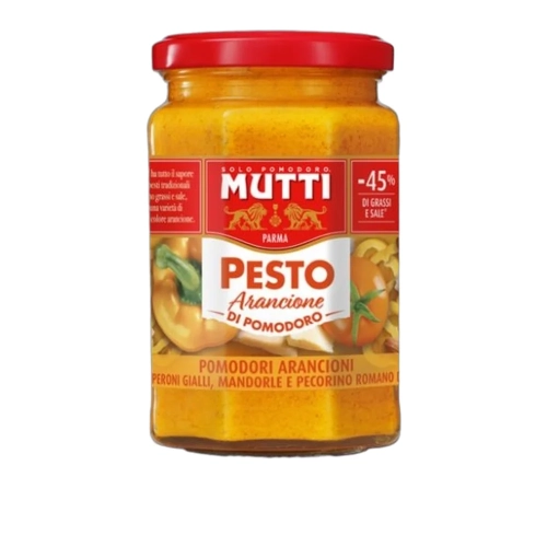 Pesto z  pomarańczowych pomidorów MUTTI  ARANCIONE180G - widok szczegółowy 2