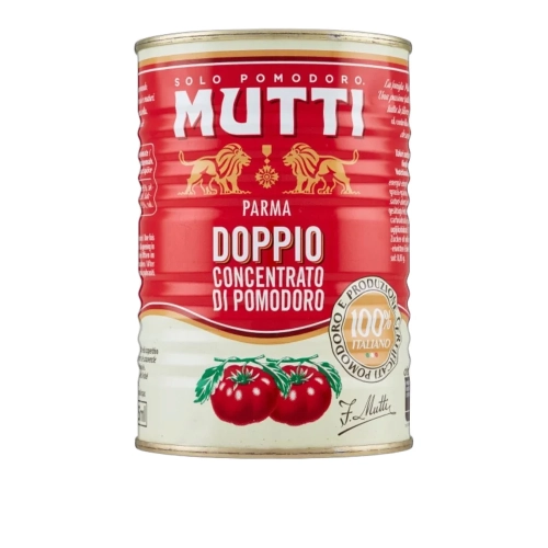 Koncentrat pomidorowy podwójny Doppio Concentrato di Pomodoro Mutti 440g - widok szczegółowy 2