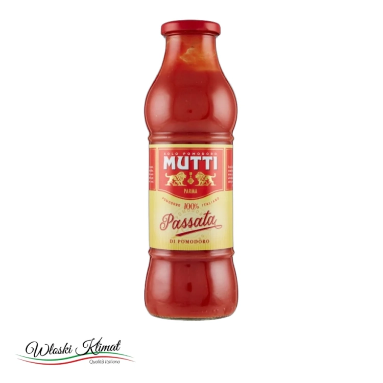 Przecier pomidorowy Passata di pomodoro MUTTI 700g - widok z przodu / opakowanie