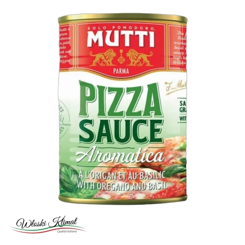 Sos do pizzy pomidorowy z przyprawami MUTTI 400g - widok z przodu / opakowanie