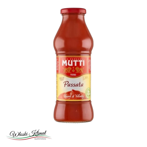 Przecier z Pomidorów Passata di pomodoro MUTTI 400g - widok z przodu / opakowanie