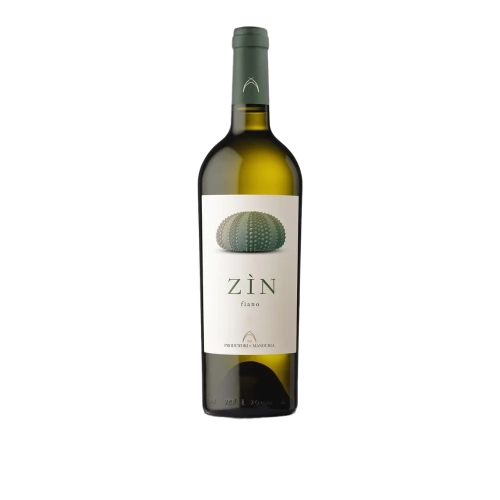 Wino wytrawne białe Zin Salento IGP FIANO Manduria 750ml - widok szczegółowy 2