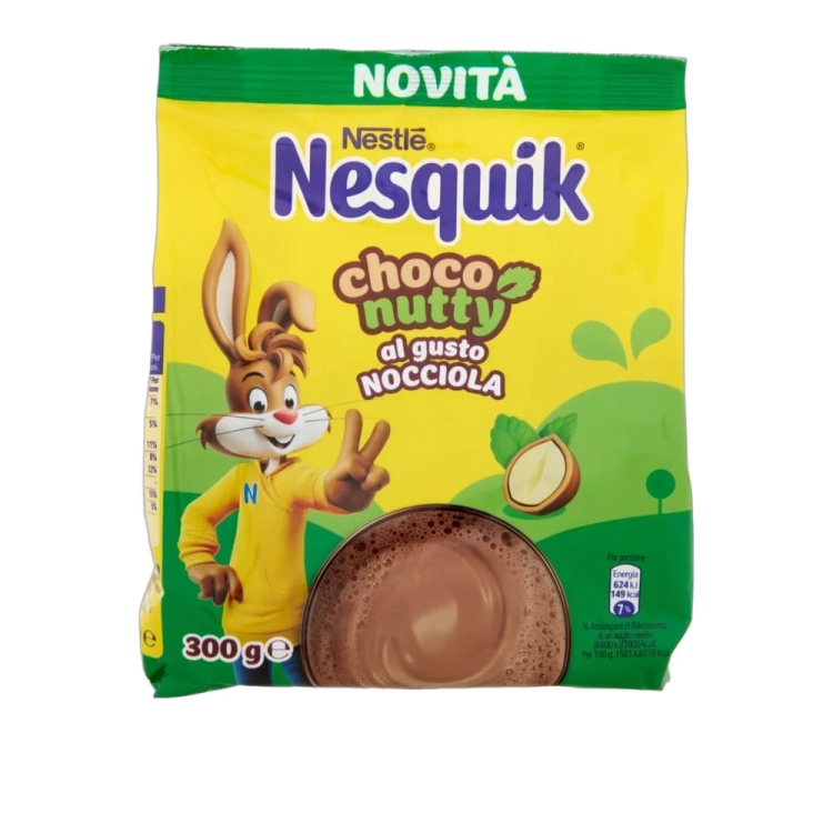 Kakao w proszku o smaku orzechów laskowych Nocciola NESQUIK 300g - widok szczegółowy 2