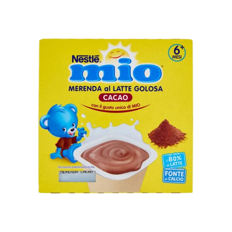 Deserek dla dzieci mleczno kakaowy Merenda Cacao Nestle (100x4) 400g - widok szczegółowy 2