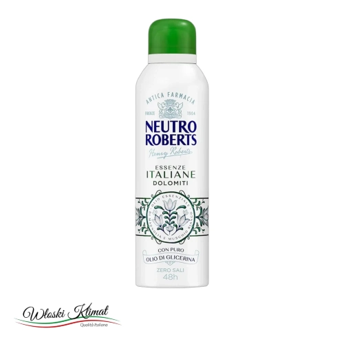 Dezodorant spray Dolomiti Neutro Roberts 200ml - widok z przodu / opakowanie