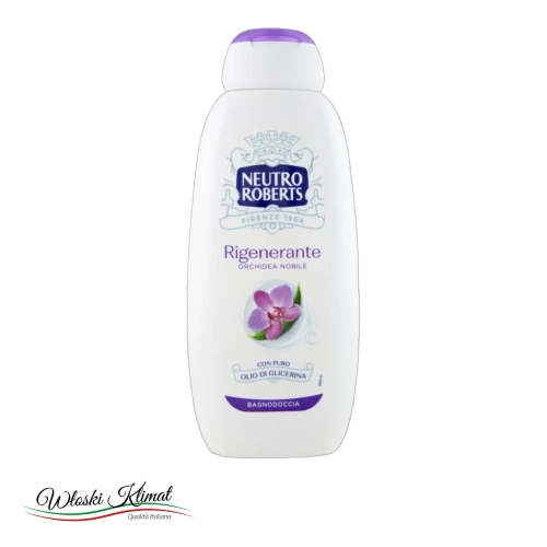Żel pod prysznic regenerujący Orchidea Nobile Neutro Roberts 450ml - widok z przodu / opakowanie