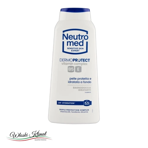 Żel pod prysznic nawilżający Dermoprotect Idratante Neutromed 600ml - widok z przodu / opakowanie