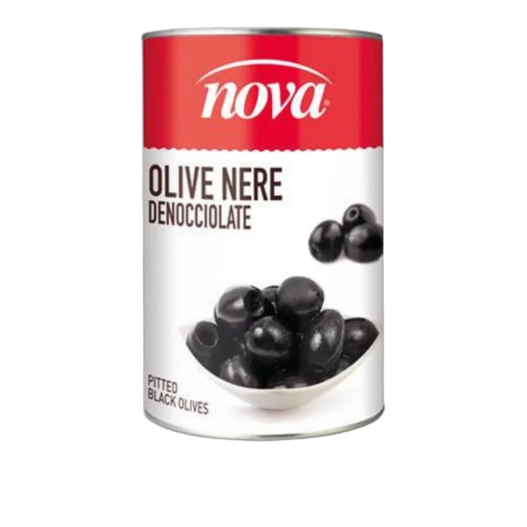Oliwki czarne bez pestki drylowane Olive Nere NOVA 4250ml - widok szczegółowy 2