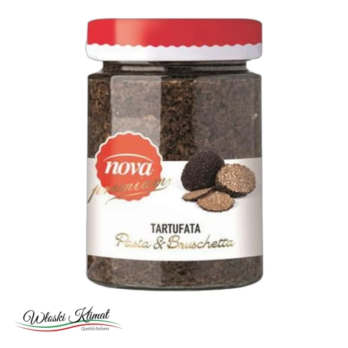 Sos truflowy 3% Premium Salsa tartufata Nova 540g - widok z przodu / opakowanie