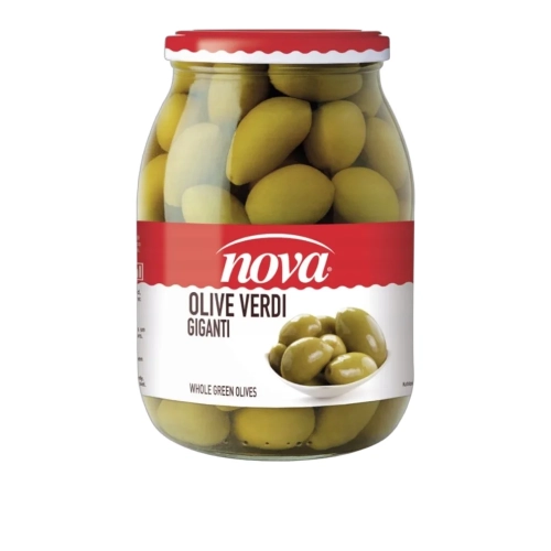 Oliwki zielone olbrzymie Olive Giganti NOVA 1062ml - widok szczegółowy 2