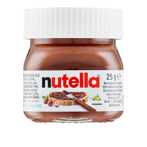 Krem Nutella w słoiczku mini 25 g x 10 szt. - widok szczegółowy 2