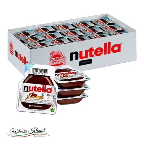 Krem orzechowy NUTELLA mini 15 g x 20szt. - widok z przodu / opakowanie