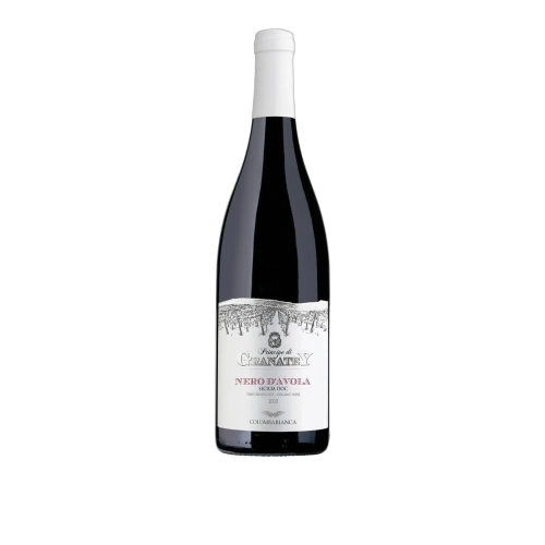 Wino czerwone wytrawne Principe di Granatey Nero d’Avola Sicilia DOC 750ml - widok szczegółowy 2