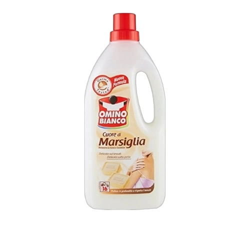 Płyn do prania mydło marsylskie Marsiglia OMINO BIANCO 1 L - widok szczegółowy 2