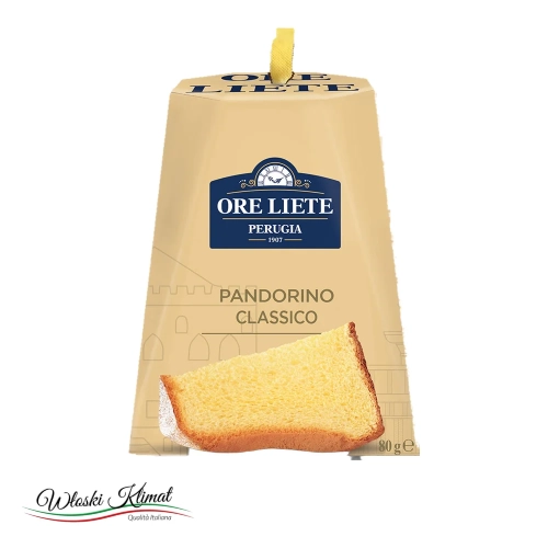 Włoska babka Pandoro Ore Liete 80 g - widok z przodu / opakowanie