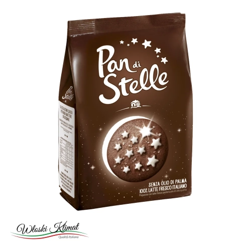 Ciastka czekoladowe Pan Di Stelle Biscotti 350 g - widok z przodu / opakowanie