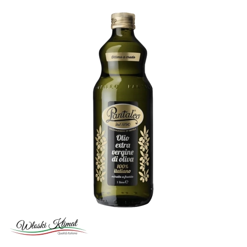 Oliwa Pantaleo Extra Vergine 100% Italiano 750ml - widok z przodu / opakowanie