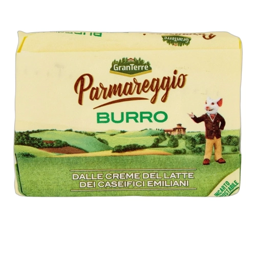 Masło Burro Parmareggio Caseifici Granterre 200g - widok szczegółowy 2