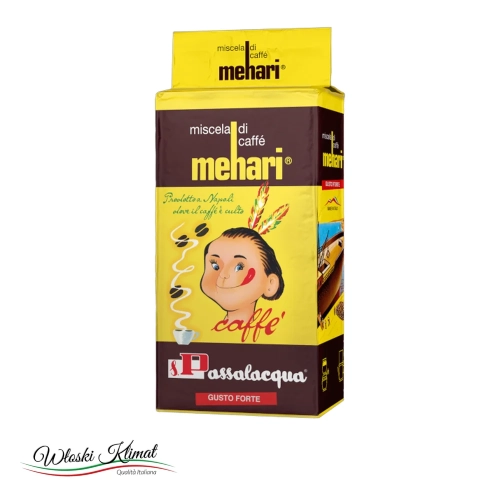 Kawa mielona MEHARI Passalacqua 250 g - widok z przodu / opakowanie