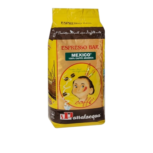 Kawa ziarnista Mexico PASSALACQUA 1kg - widok szczegółowy 2
