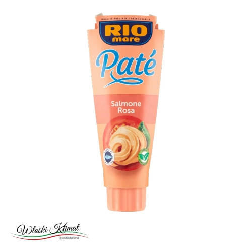 PATE z łososia RIO MARE 100g - widok z przodu / opakowanie