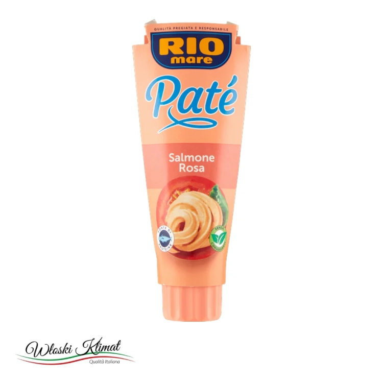 PATE z łososia RIO MARE 100g - widok z przodu / opakowanie