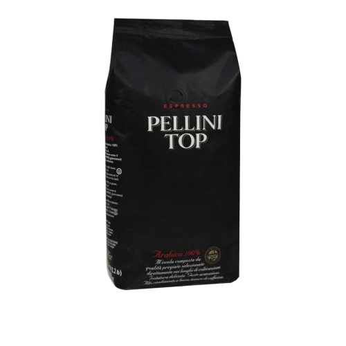Kawa ziarnista Espresso TOP 100% Arabica PELLINI 1kg - widok szczegółowy 2