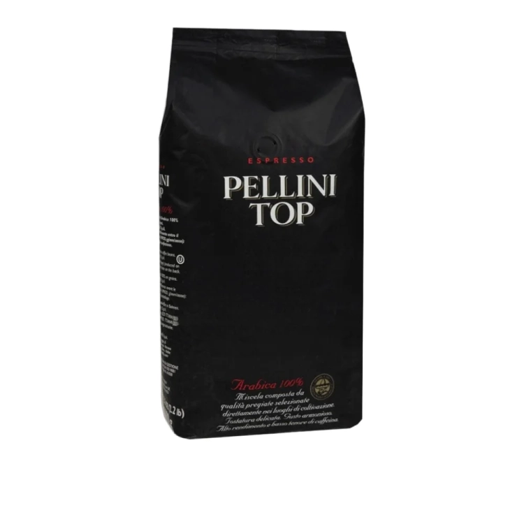 Kawa ziarnista Espresso TOP 100% Arabica PELLINI 1kg - widok szczegółowy 2