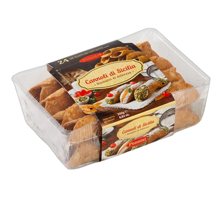 Rurki do nadziewania sycylijskie Cannoli di Sicilia mignon 24 szt. PENNISI 250g - widok szczegółowy 2