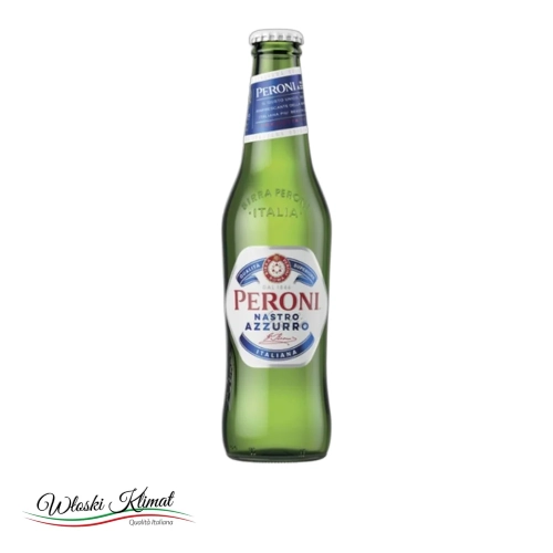 Piwo Nastro Azzurro PERONI 330ml - widok z przodu / opakowanie
