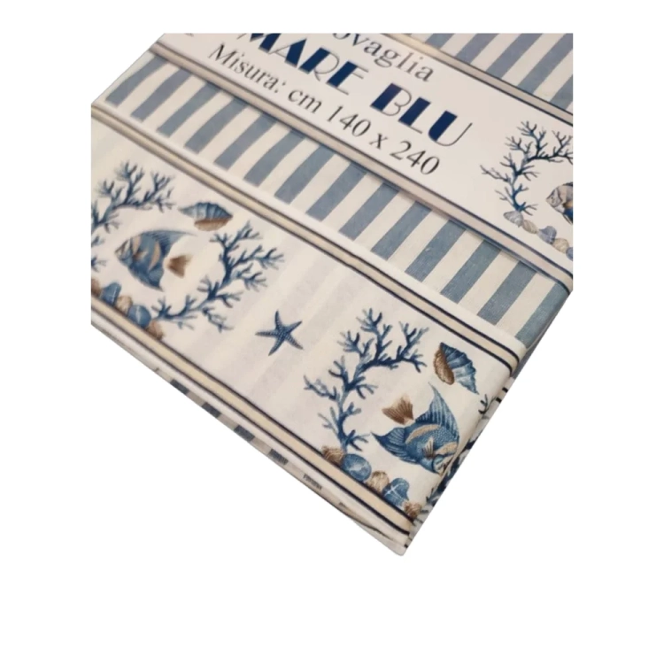 Obrus Mare Blu 100% bawełna 140 x 180 PEZZOLI - widok szczegółowy 2