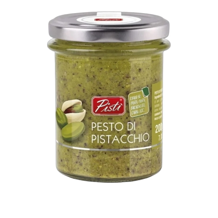 Pesto z pistacji Pesto di Pistacchio Sicilia PISTI 200g - widok szczegółowy 2