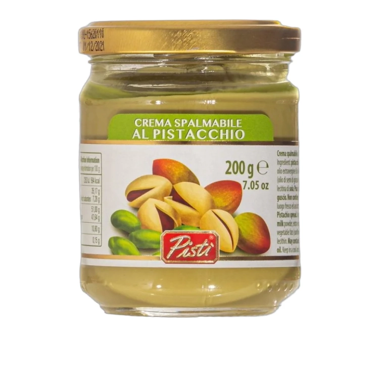 Krem pistacjowy Crema Spalmabile di Pistacchio PISTI 200g - widok szczegółowy 2