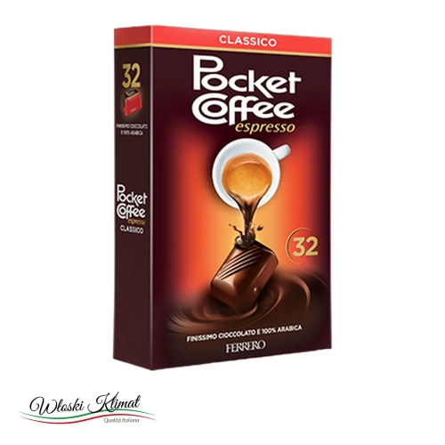 Praliny z kawą Pocket Coffe 34 szt. FERERRO 400 g - widok z przodu / opakowanie