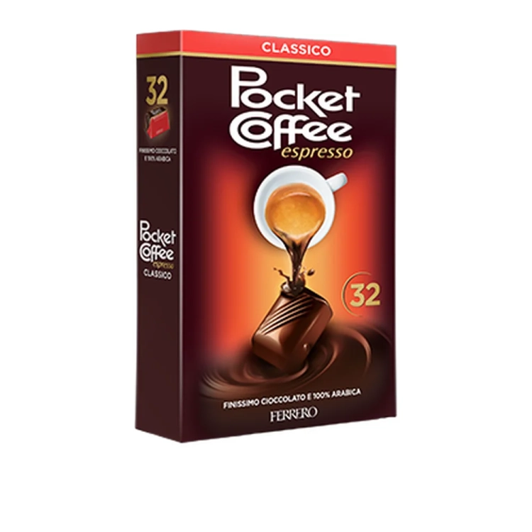 Praliny z kawą Pocket Coffe 34 szt. FERERRO 400 g - widok szczegółowy 2