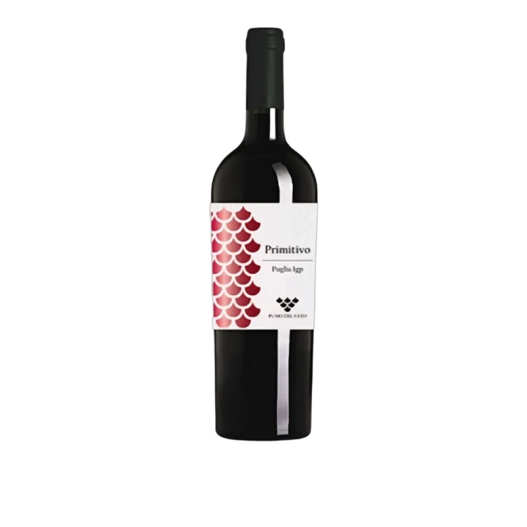 Wino czerwone Primitivo di Manduria IGT Pumo del Fato 750ml - widok szczegółowy 2