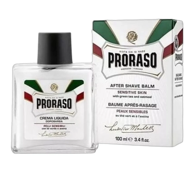 Balsam po goleniu skóra wrażliwa Crema Aftershave PRORASO 100ml - widok szczegółowy 2