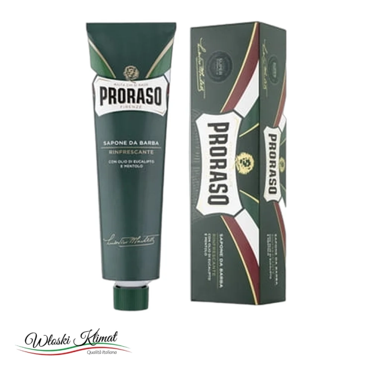 Krem w tubce do golenia Rinfrescante Proraso 150 g - widok z przodu / opakowanie