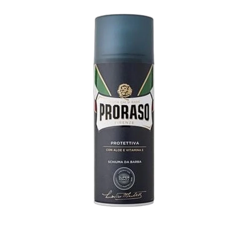 Pianka do golenia ochrona Aloe Protezzione PRORASO 400 ml - widok szczegółowy 2