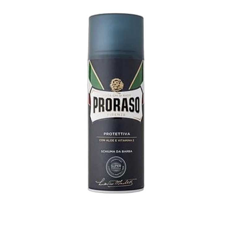 Pianka do golenia ochrona Aloe Protezzione PRORASO 400 ml - widok szczegółowy 2