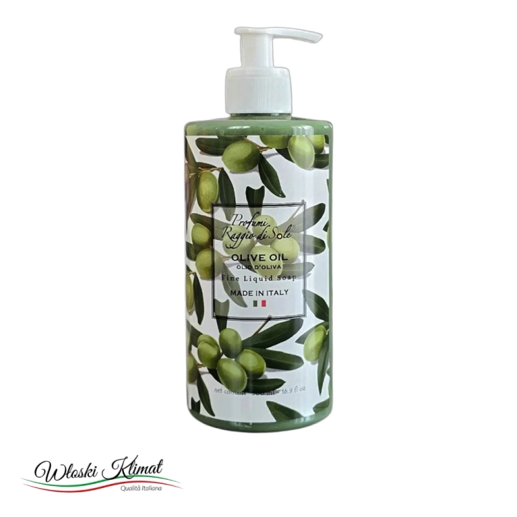 Mydło w płynie Oliwa z Oliwek Olive Oil Raggio di Sole 500ml - widok z przodu / opakowanie