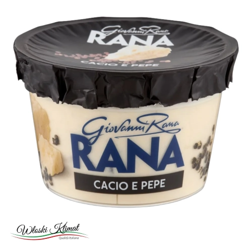 Sos z serem Cacio i Pieprzem Sugo Cacio e Pepe Giovanni Rana 150g - widok z przodu / opakowanie