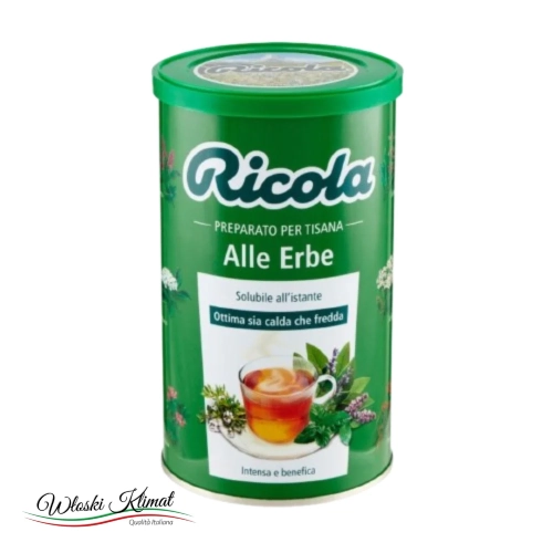 Herbata ziołowa granulowana Alle Erbe Ricola 200g - widok z przodu / opakowanie